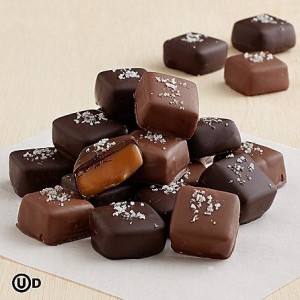 For the gourmand in your life. These Handmade Gray Sea Salted Caramels are the perfect end to a gourmet dinner. Each caramel is smothered in milk chocolate and sprinkled with Sel Gris, otherwise known as gray sea salt. Sweet, salty, smooth, crunchy. free weekday shipping , delivery to usa from pakistan. order online now
