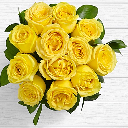 beautiful yellow long stem roses for expressing friendship and platonic love from Azad Kashmir Muzzafarabad Gilgit Baltistan to USA