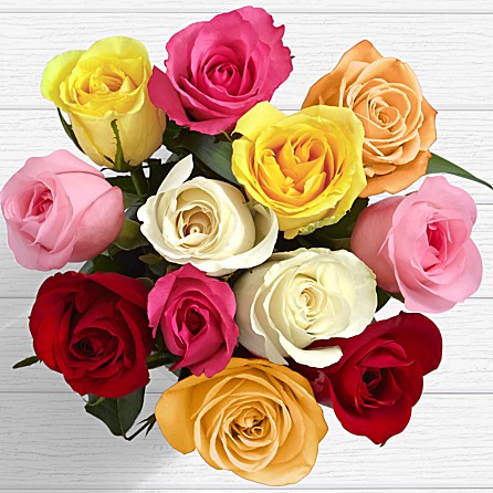 anniversary birthday valentine day roses flower bouquet from KHI Pakistan to NY USA