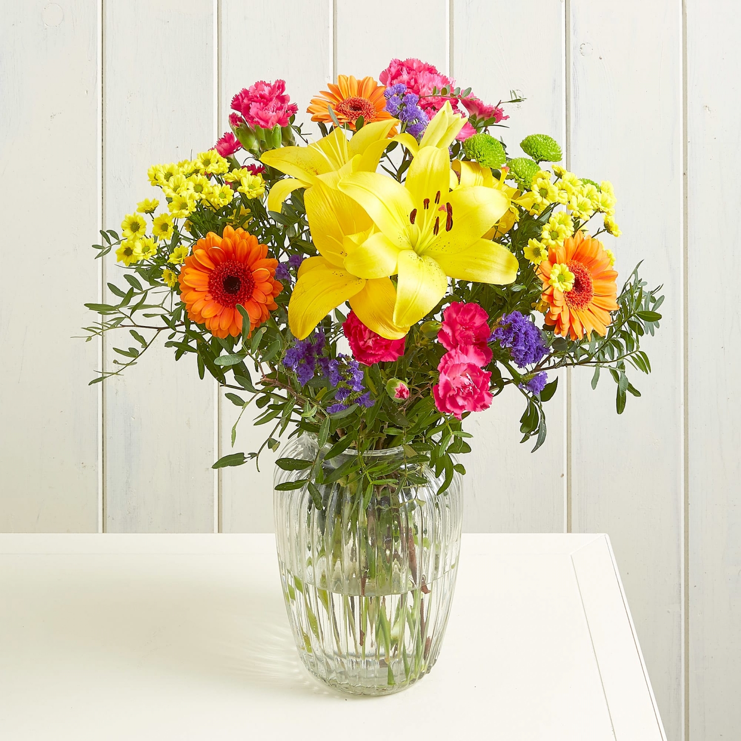 13 mix Vibrant Sorbet Flowers Birthday Anniversary Reliable Online