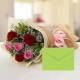 6 Red & Pink Birthday Roses- birthday-anniversary-flowers-karachi-lahore-islamabad-to-jeddah-saudi-arabia