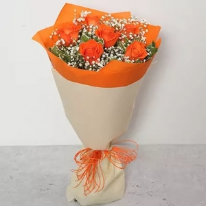 bouquet-of-orange-roses--roses-bouquet-birthday-anniversary-flowers-karachi-lahore-islamabad-to-riyadh-saudi-arabia