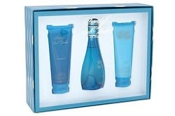 Cool-Water-by-Zino-Davidoff-for-Women-3-Pc-Gift-Set Perfume Body Lotion Shower Lotion